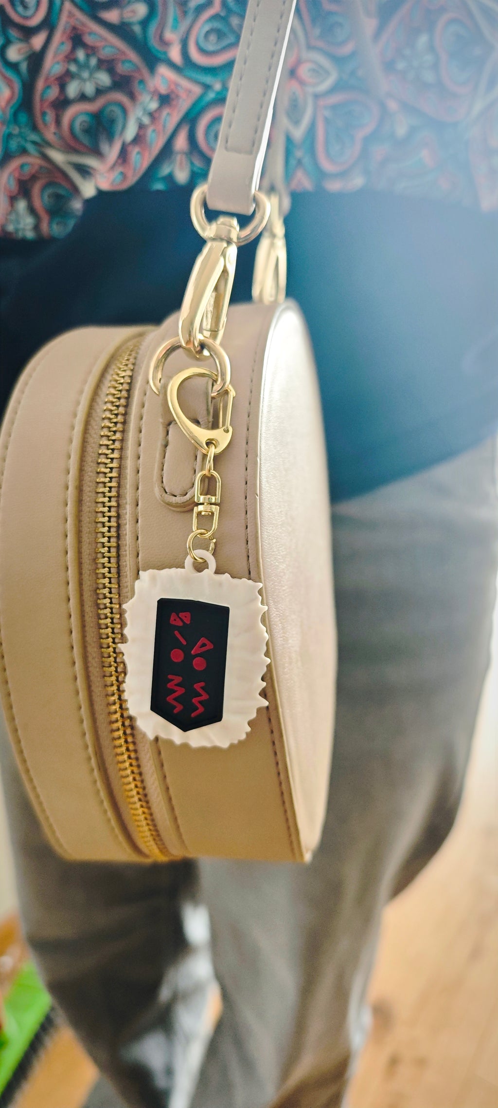 Monoco Keychain / Bag Charm / Pin / Magnet