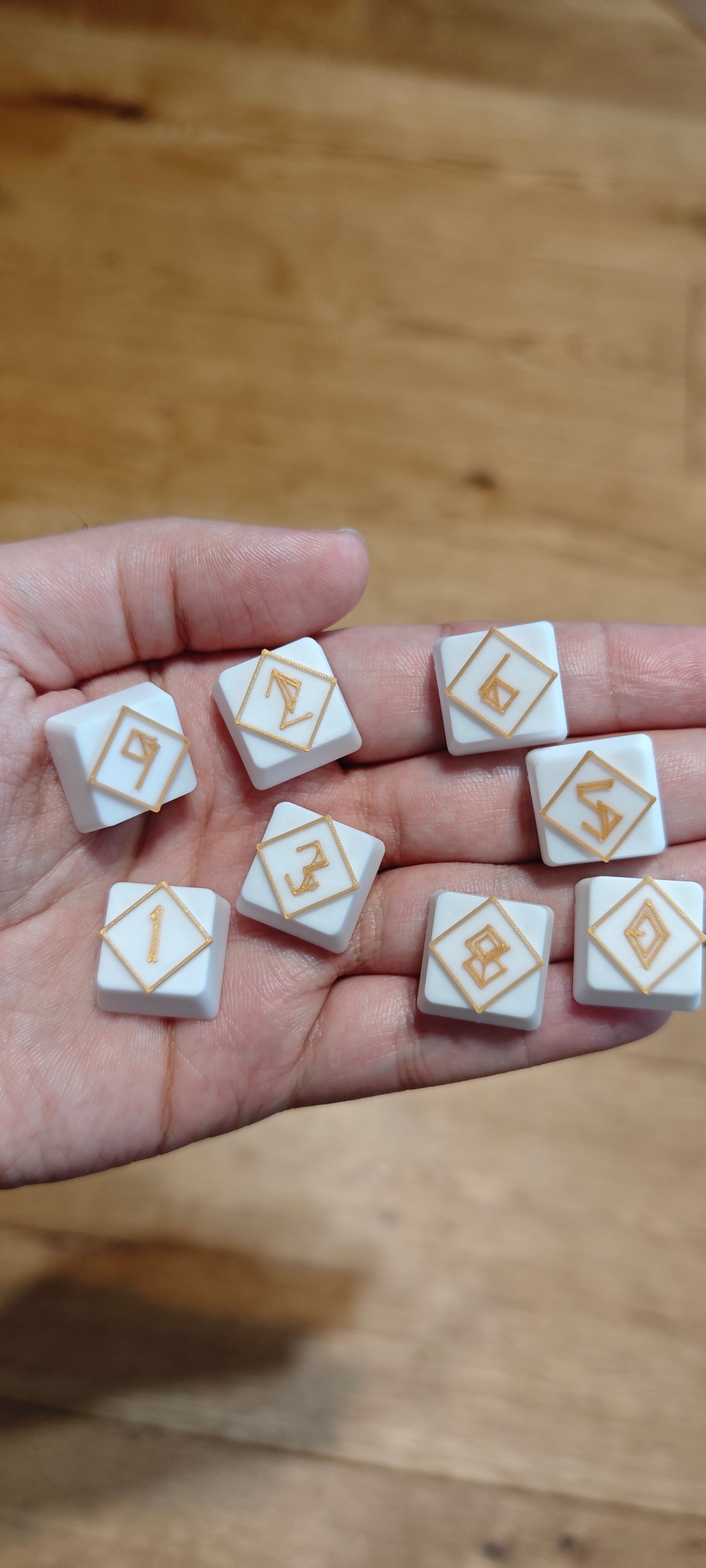 Expedition Numbers Keycap Set (x10)