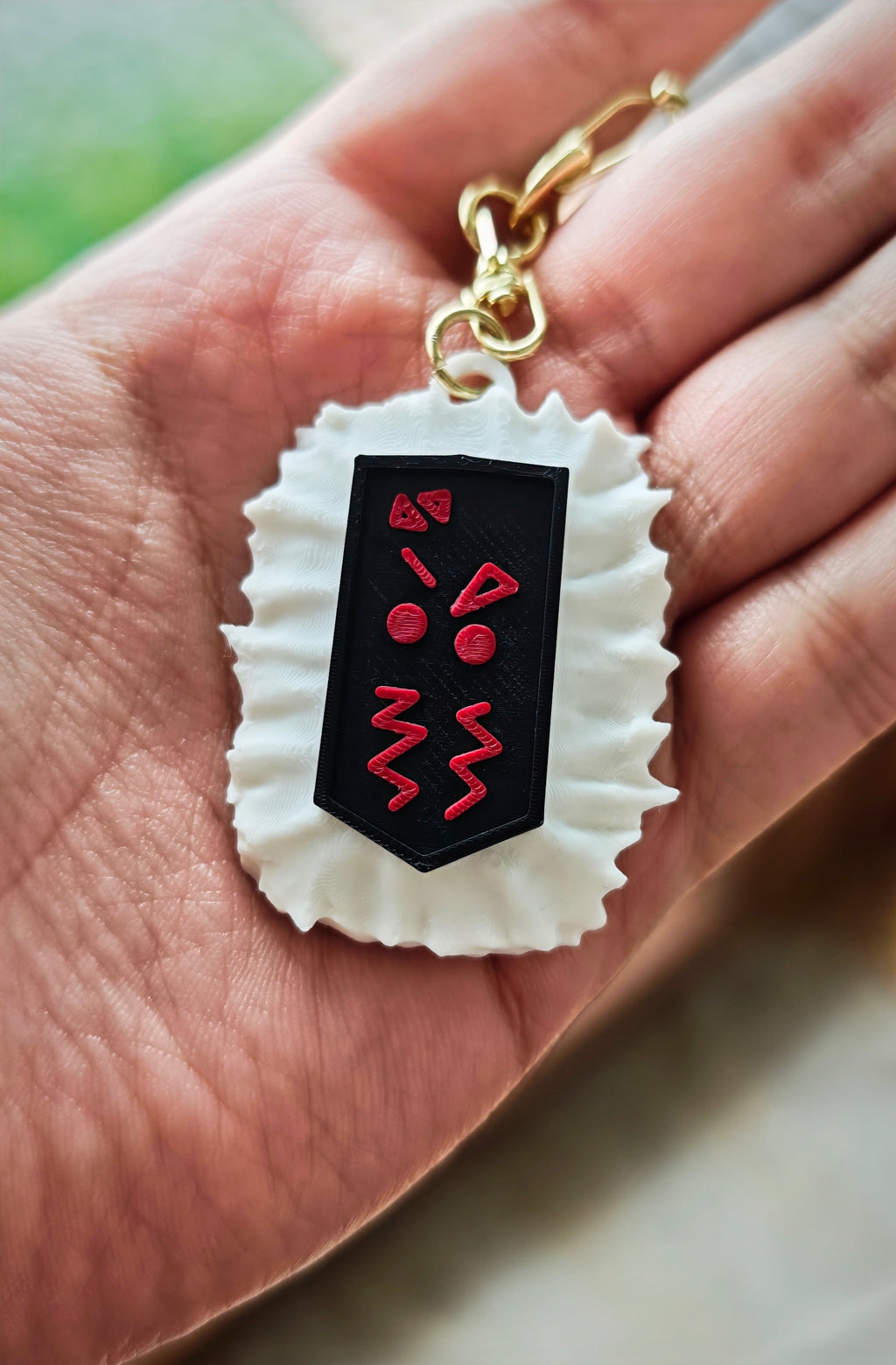 Monoco Keychain / Bag Charm / Pin / Magnet