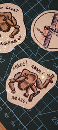 (x3) Hail Mary Sticker Set